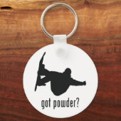 Snowboarden Schlüsselanhänger (Vorderseite)