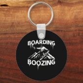 Snowboarden Schlüsselanhänger (Vorderseite)