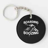 Snowboarden Schlüsselanhänger (Vorderseite)