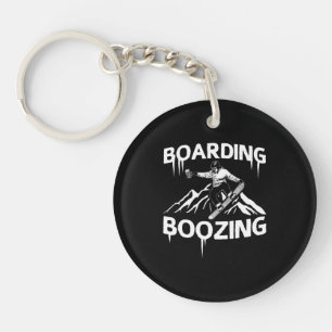 Snowboarden Schlüsselanhänger
