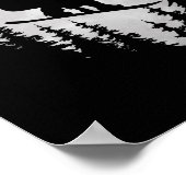 Snowboarden Shirts Freestyle Snowboarder - Snowbo Poster (Ecke)