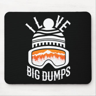 Snowboarden Skifahren Snowboard Funny Snowboarder Mousepad