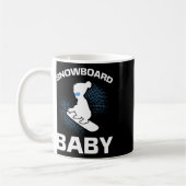 Snowboarden Snowboard Ba Kaffeetasse (Links)