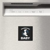 Snowboarden Snowboard Ba Magnet (In Situ (Geschirrspüler))