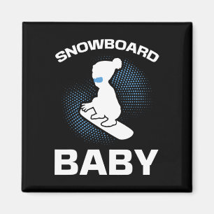 Snowboarden Snowboard Ba Magnet