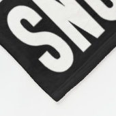 Snowboarden Snowboard Girlfriend Ehefrau Mein Herz Fleecedecke (Ecke)