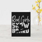 Snowboarden Snowboard Giro del Malcantone Vintag G Karte (Gelbe Blume)