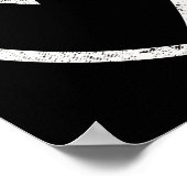 Snowboarden Snowboard Herz Vintag Poster (Ecke)