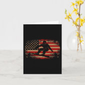 Snowboarden Snowboard Patriotic Vintag American Karte (Gelbe Blume)