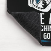 Snowboarden Snowboard Vintag Retro Goggles Mousepad (Ecke)