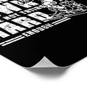 Snowboarden Snowboard Vintag, wenn Sie nicht Falli Poster (Ecke)