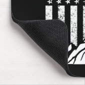 Snowboarden Snowboarder Mousepad (Ecke)