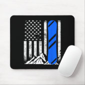Snowboarden Snowboarder Mousepad (Mit Mouse)