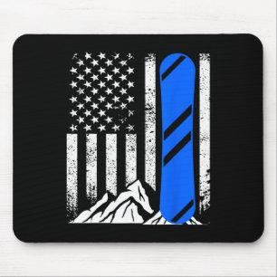 Snowboarden Snowboarder Mousepad
