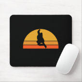 Snowboarden Snowboarder Schneeschlitten Wintersonn Mousepad (Mit Mouse)