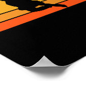 Snowboarden Snowboarder Schneeschlitten Wintersonn Poster (Ecke)