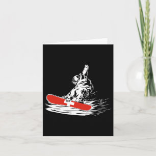 Snowboarden Snowboarder Schweizer Flagge Winterspo Karte