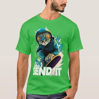 Snowboarden Snowboarder senden Sie es1 T-Shirt