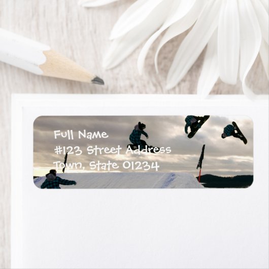 Snowboarden Tricks Rücksendeadresse (Insitu)