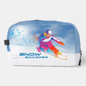 Snowboarden | waschbeutel (Vorderseite)