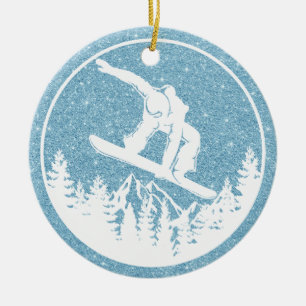 Snowboarden Weihnachtsschmuck