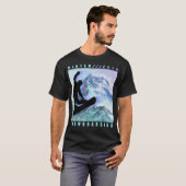 Snowboarden Winter 2018 Premium T-Shirt (Vorne ganz)