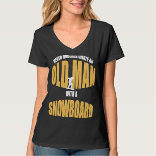 Snowboarden Wintersport Snowboarder Männer Snowboa T-Shirt