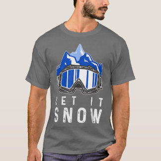 Snowboarden Wintersport Snowboarder Schneeschuhwan T-Shirt