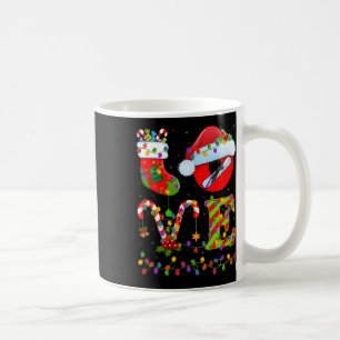 Snowboarden Xmas Lighting Santa Liebe Snowboarden Kaffeetasse