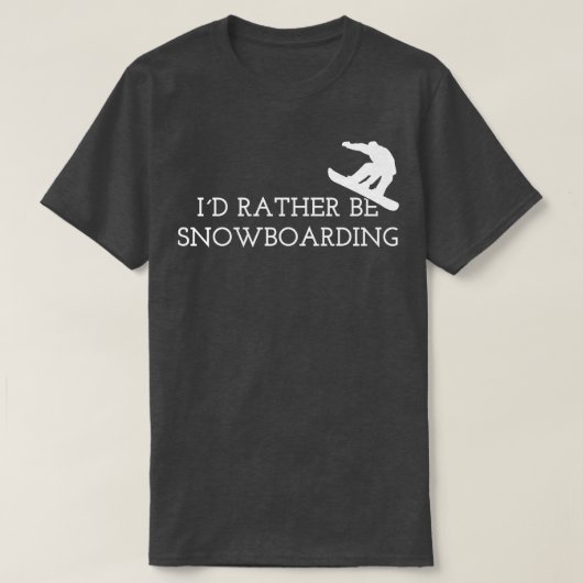 Snowboarder 2 T-Shirt (Design vorne)