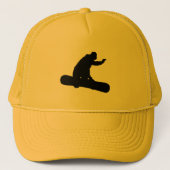 Snowboarder_2 Truckerkappe (Vorderseite)