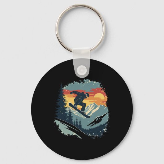 Snowboarder 5 schlüsselanhänger (Vorderseite)