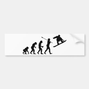 Snowboarder Autoaufkleber
