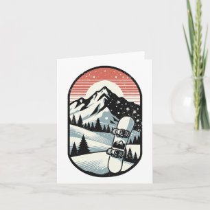 Snowboarder Bergwelt Snowboarder 1 Karte