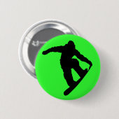 Snowboarder Button (Vorne & Hinten)