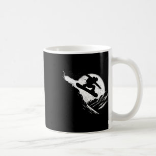 Snowboarder Cliff Snowboarden Snowboard Distressiv Kaffeetasse