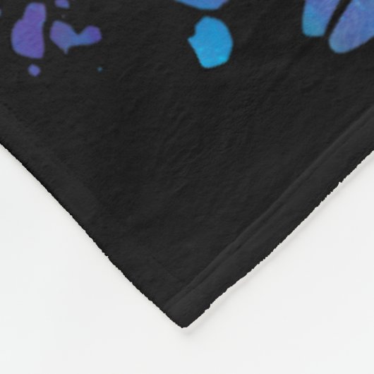 Snowboarder Colorful Snowboard Snowboarden 35 Fleecedecke (Ecke)