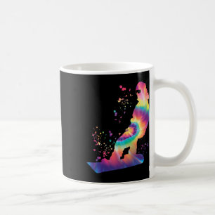 Snowboarder Colorful Snowboard Snowboarden 40 Kaffeetasse