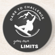 Snowboarder & "Dare to herauszufordern, Ihre eigen