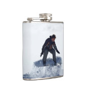 Snowboarder Flachmann (Rechts)