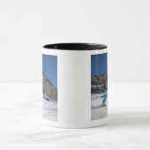 Snowboarder geben Reiten frei Tasse (Zentrum)