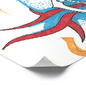 Snowboarder Große Poster (Ecke)