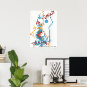 Snowboarder Große Poster (Heimbüro)