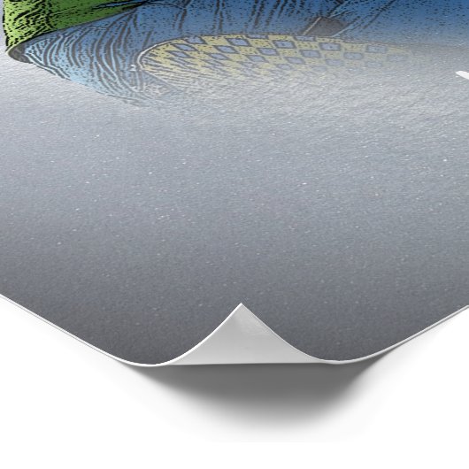 Snowboarder - If It's Too Steep Poster (Ecke)