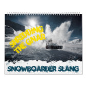 Snowboarder-Jargon Kalender (Titelbild)