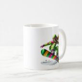 Snowboarder  kaffeetasse (VorderseiteRechts)