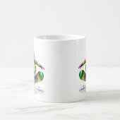 Snowboarder kaffeetasse (Mittel)