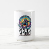 Snowboarder Kaffeetasse (Mittel)