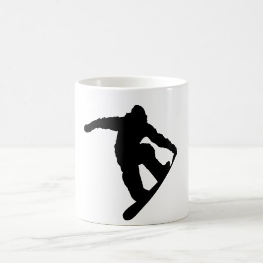 Snowboarder Kaffeetasse (Mittel)