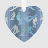 Snowboarder Lines Ornament (Vorderseite)